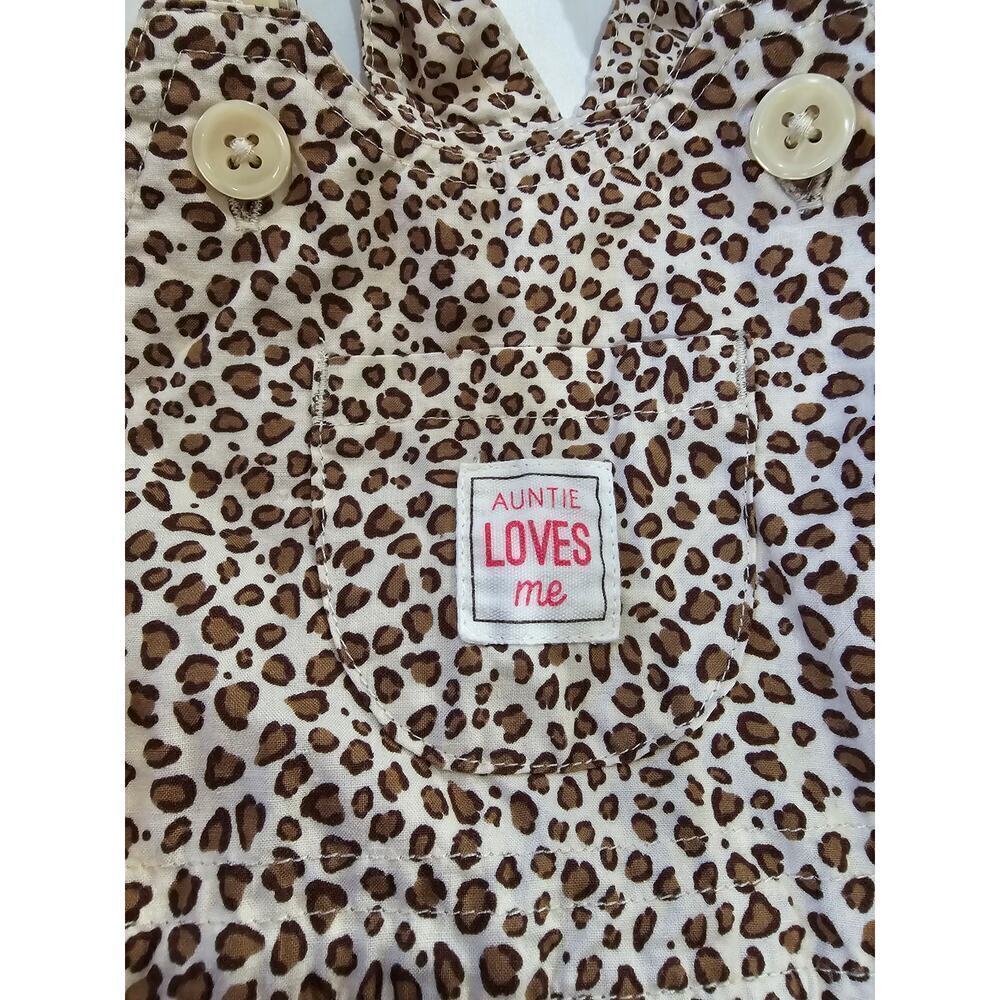 ✳️5/$15 - Just One You Made by Carter's baby girl "Auntie Loves Me" romper - Picture 8 of 9